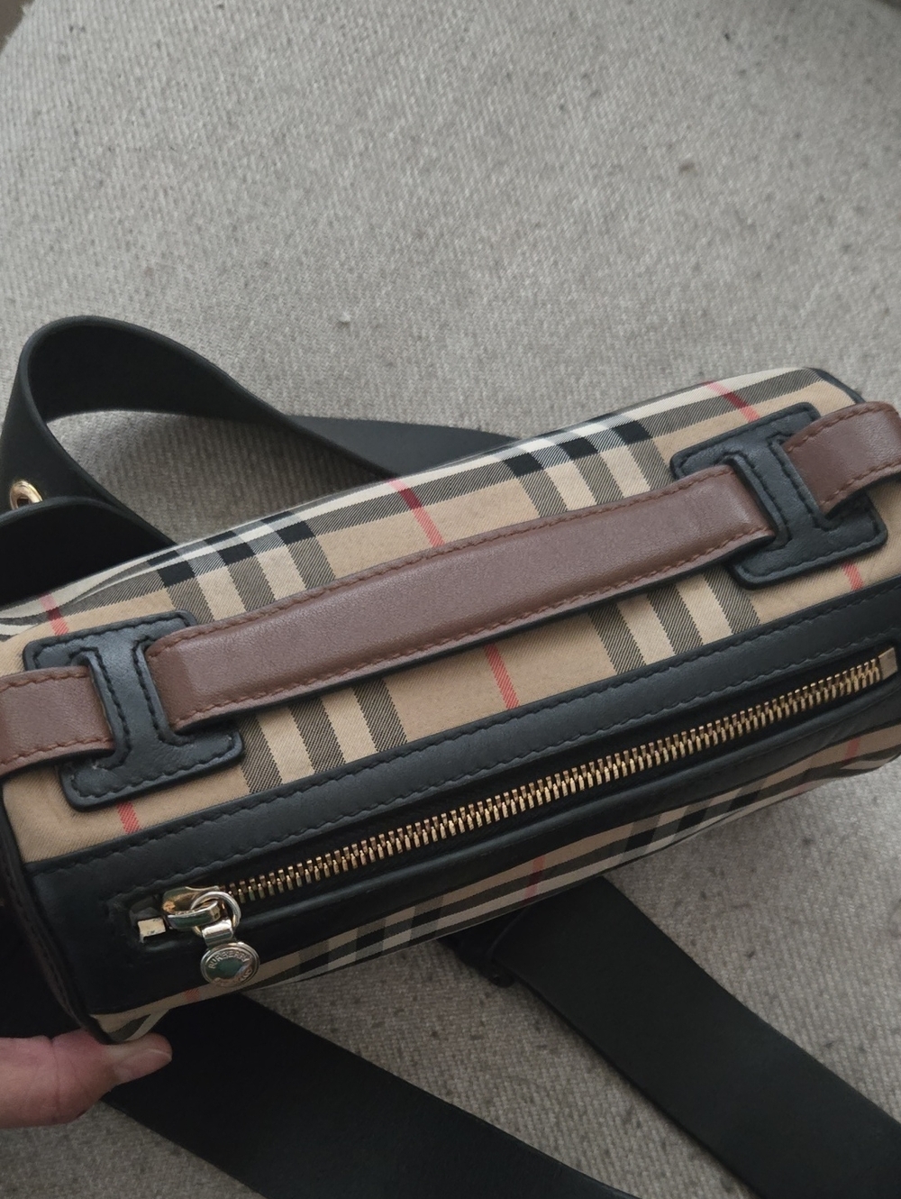 Burberry Cylinder Mini Bag - Picture 6 of 13